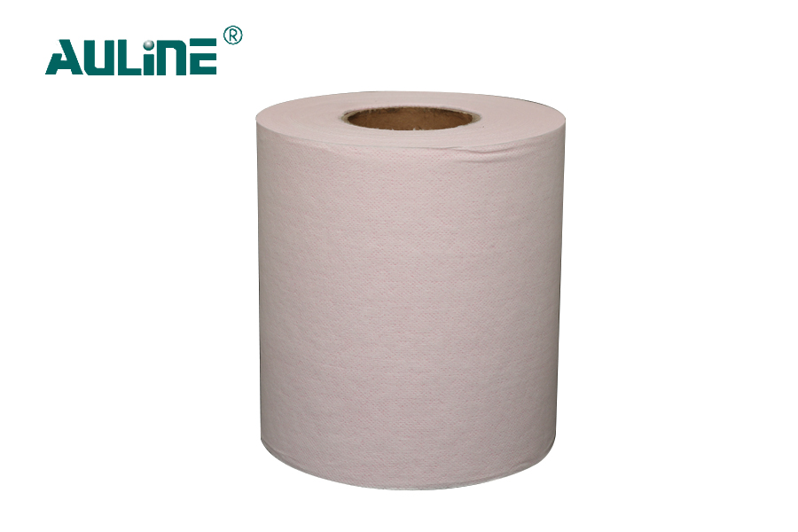 Faoi shraith laíon adhmaid clóite de spunlace nonwoven