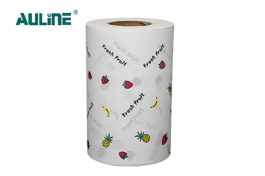 Faoi Sraith Laíon Adhmaid Clóbhuailte de Spunlace Nonwoven