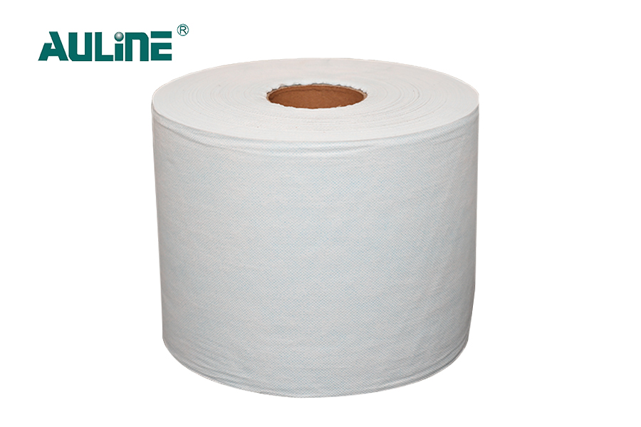 Faoi Sraith Laíon Adhmaid Clóbhuailte de Spunlace Nonwoven