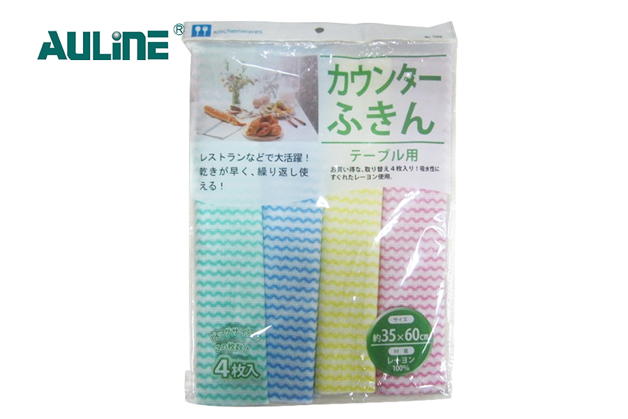 Faoi Sraith Laíon Adhmaid Clóbhuailte de Spunlace Nonwoven